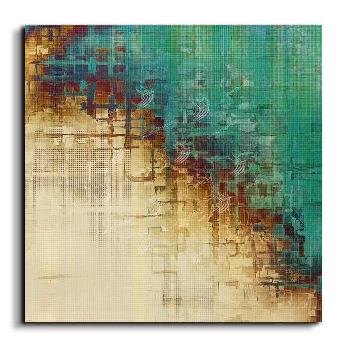 Abstract Painting رسم تجريدي canvas artwork