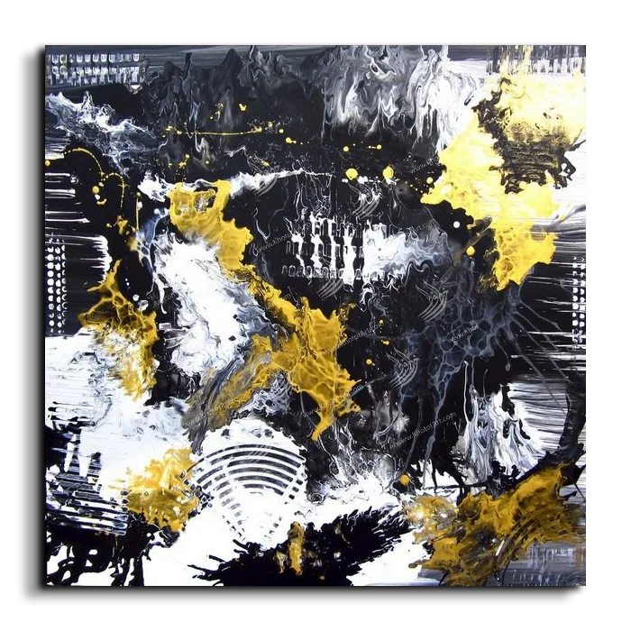 Abstract Painting رسم تجريدي canvas artwork