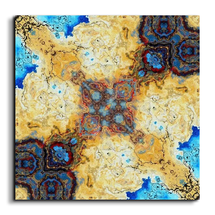 Abstract Painting رسم تجريدي canvas artwork