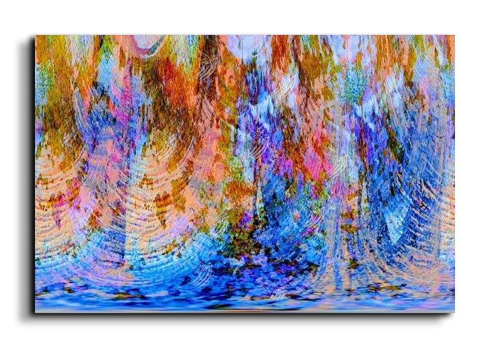 Abstract Painting رسم تجريدي canvas artwork