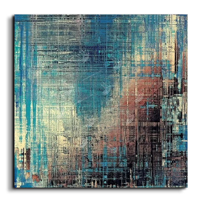 Abstract Painting رسم تجريدي canvas artwork