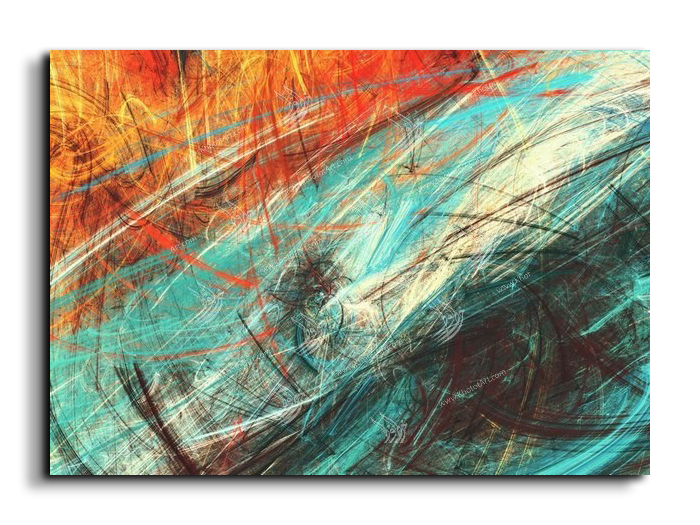 Abstract Painting رسم تجريدي Canvas Artwork