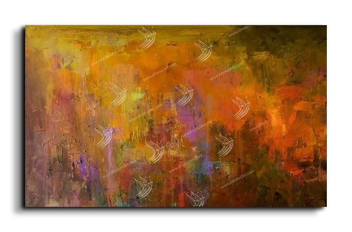 Abstract Painting رسم تجريدي canvas artwork