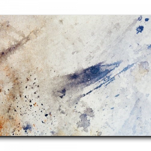 Abstract canvas art study 064, landscape composition
