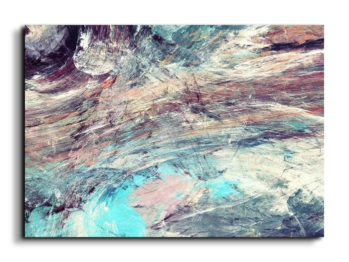 Abstract Painting رسم تجريدي canvas artwork