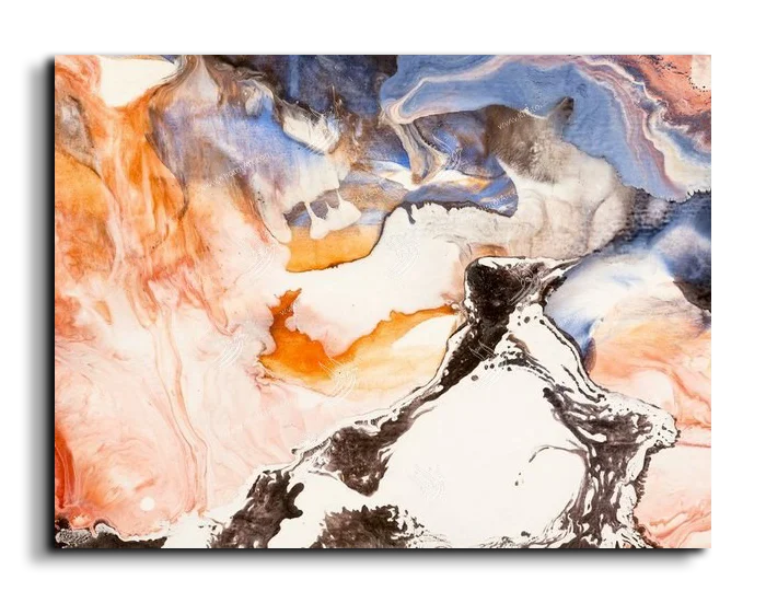 Abstract Painting رسم تجريدي canvas artwork