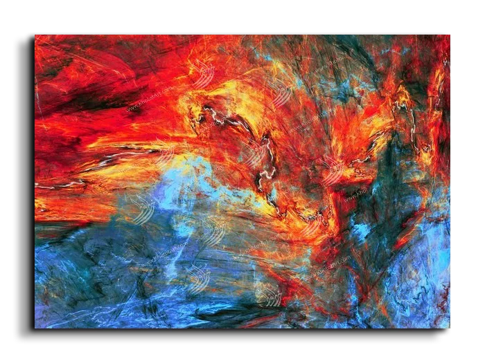 Abstract Painting رسم تجريدي canvas artwork