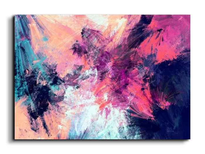 Abstract Painting رسم تجريدي canvas artwork