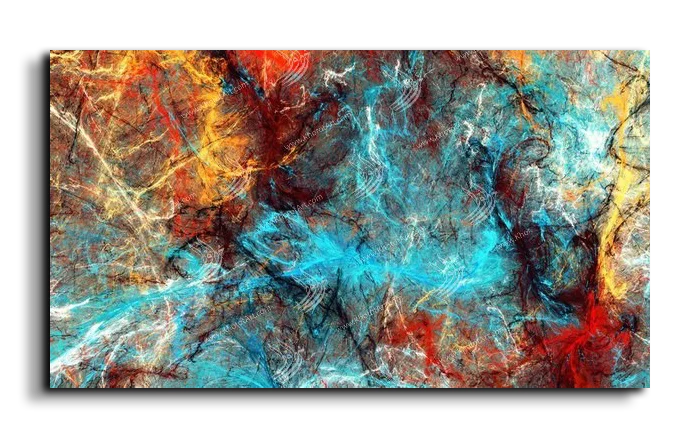 Abstract Painting رسم تجريدي canvas artwork