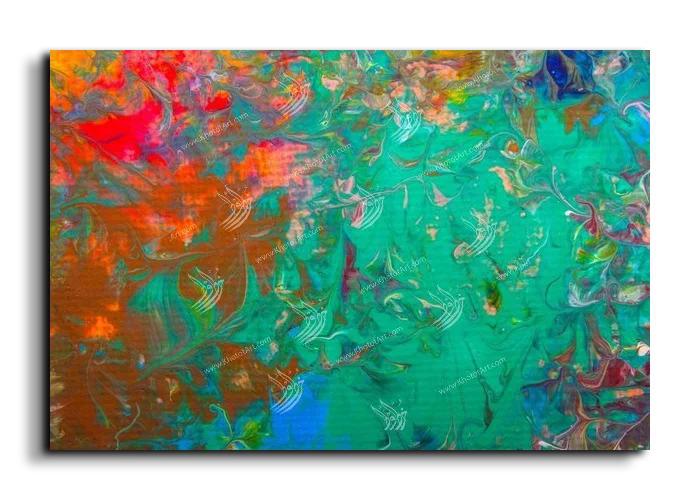 Abstract Painting رسم تجريدي canvas artwork