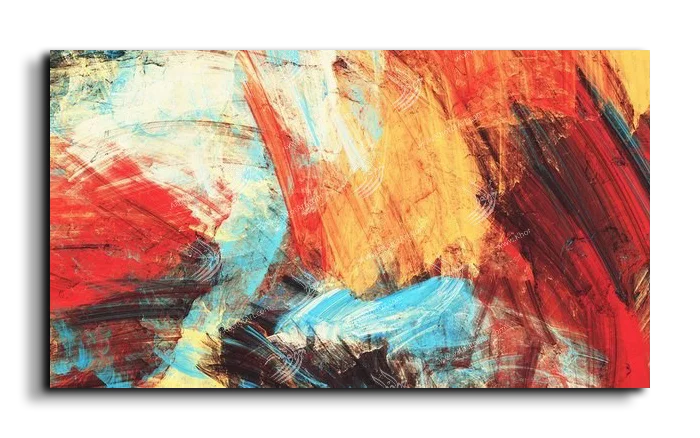 Abstract Painting رسم تجريدي canvas artwork