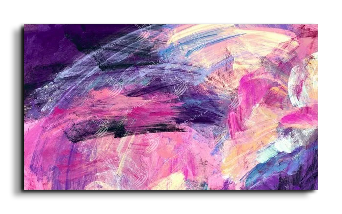 Abstract Painting رسم تجريدي canvas artwork