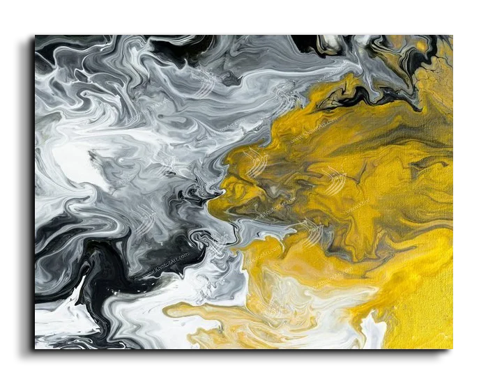 Abstract Painting رسم تجريدي canvas artwork