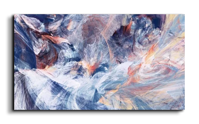 Abstract Painting رسم تجريدي canvas artwork