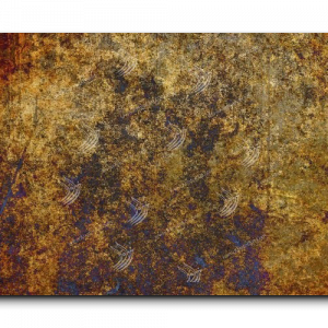 Abstract canvas art study 150, landscape composition