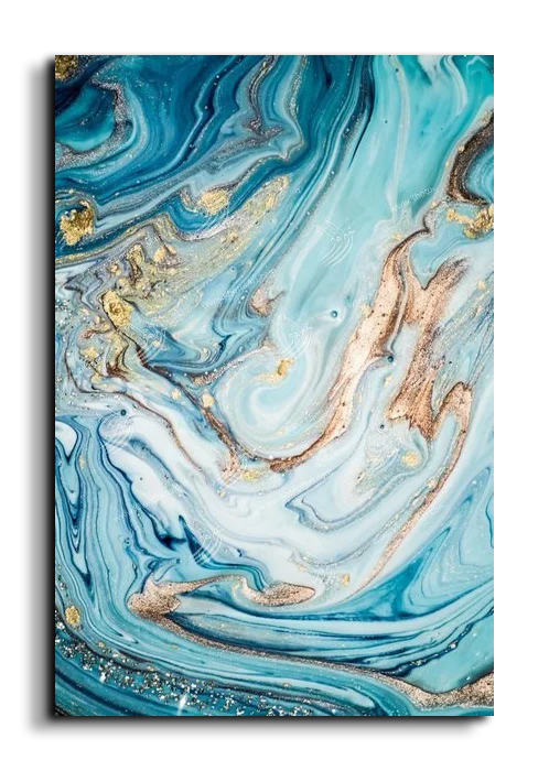 Abstract Painting رسم تجريدي canvas artwork