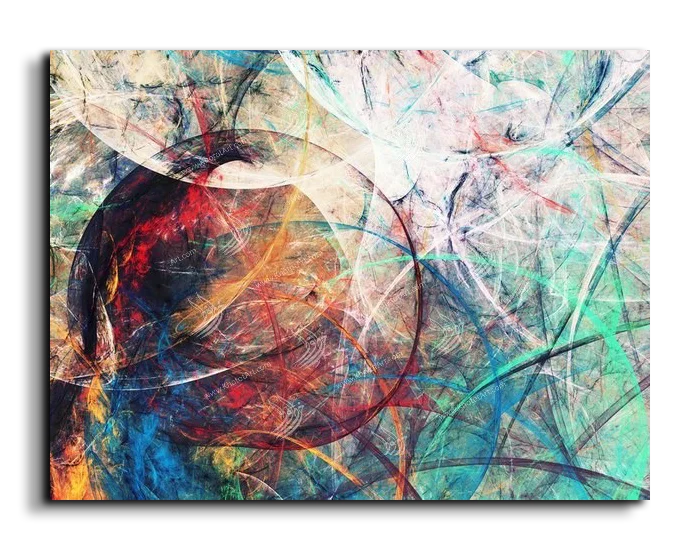 Abstract Painting رسم تجريدي canvas artwork