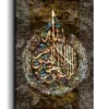 Ayat Al Kursi آية الكرسي canvas artwork