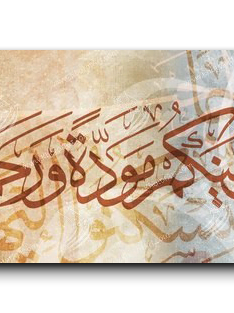 He planted love and compassion between you وجعل بينكم مودة ورحمة