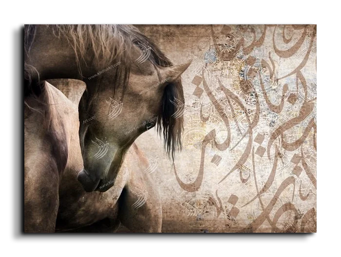 Arabian Horse خيول عربية canvas artwork