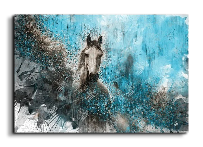 Arabian Horse خيول عربية canvas artwork
