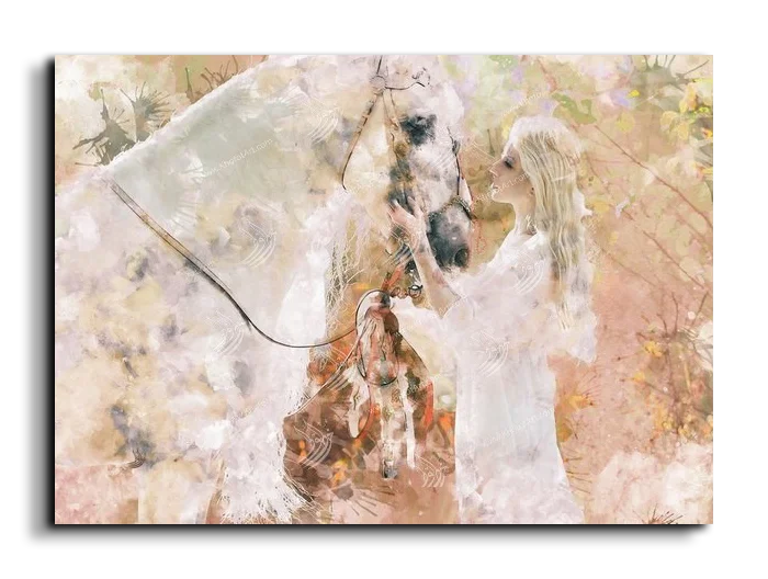 Arabian Horse خيول عربية canvas artwork