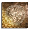 Allah is the light of the heavens and the earth الله نور السموات والأرض canvas artwork